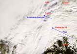 Mto du Brianonnais - Photo satellite du 16 dcembre 2008