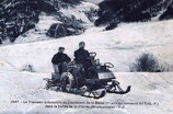 Haute Clarée - Traîneau automobile, ancêtre des scooters des neiges