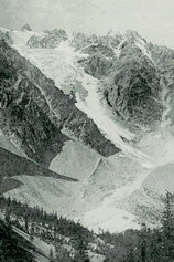 Vallon du Petit Tabuc et Glacier du Casset avant 1910