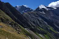 Champolon - Vallon de Mollion - Col de Mollion (2451 m) - Sommet de Prelles (2953 m) et Pointe des Pisses (2837 m)
