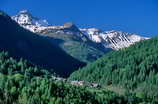 Champsaur - Les Audiberts (1466 m), commune d'Orcières - Le Barle (2733 m)