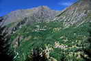 L'Alpe du Pin - Dans la monte, vue sur Saint-Christophe et ses hameaux