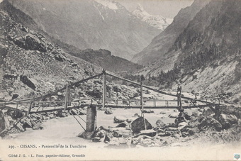 Valle du Vnon - Passerelle de la Danchre