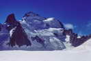 Barre des Écrins (4102 m) - Face nord et Glacier des Écrins