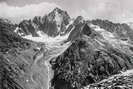 Dôme de Neige des Écrins (4015 m) - Face nord-ouest - Glacier de Bonne Pierre