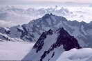 Dôme de Neige des Écrins (4015 m) - Glacier Blanc supérieur - Crête des Barres - Les Agneaux (3664 m)