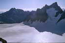 Roche Faurio (3730 m) - Glacier Blanc supérieur - Pointe de la Grande Sagne (3660 m)