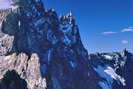 Dôme de Neige des Écrins (4015 m) -  Face nord-ouest - Clocher des Écrins (3808 m) 