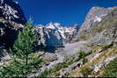 Barre des Écrins (4102 m) - Glacier Noir - Au fond, le Pic Coolidge et le Fifre