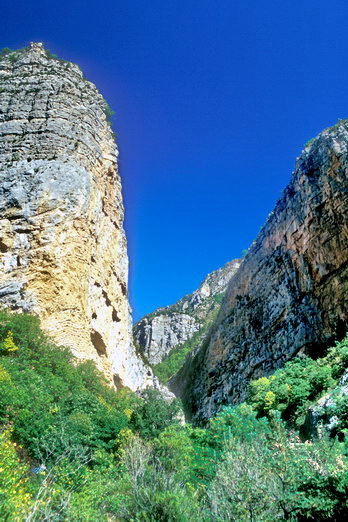 Haute Provence - Valle du Bs - Clue aval de Barles ou Clue du Prour