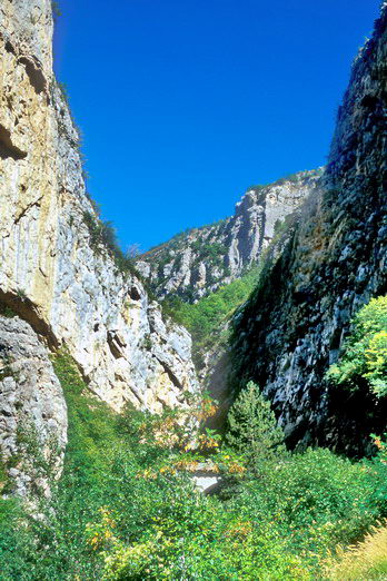 Haute Provence - Valle du Bs - Clue aval de Barles ou Clue du Prour