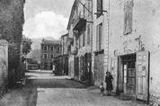 Haute Provence - Haute Blone - La Javie (vers 800 m) - Rue principale vers 1905