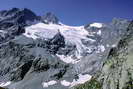 L'Eychauda, Col des Grangettes (2684 m) - Glacier de Séguret Foran