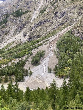 Entre les Aygues - Lave torrentielle du Gerpa