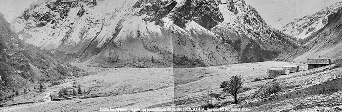 Entre les Aygues après les inondations de juillet 1928