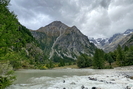 Entre les Aygues - lave torrentielle et lac