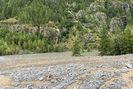 Entre les Aygues - lave torrentielle et lac