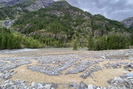 Entre les Aygues - lave torrentielle et lac