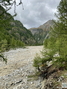 Entre les Aygues - lave torrentielle et lac