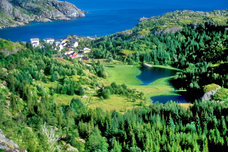 Nusfjord - Le site