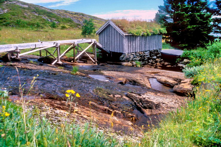 Nusfjord - Nesland - Vieux moulin