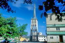 Bodø - Le campanile de la cathédrale