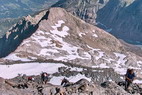 Tr la Tte - Col des Chasseurs (2720 m) et Pointe de la Palissade (2729 m)