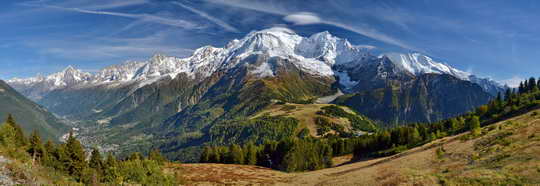 Massif du Mont-Blanc - Versant haut-savoyard et vallée de Chamonix