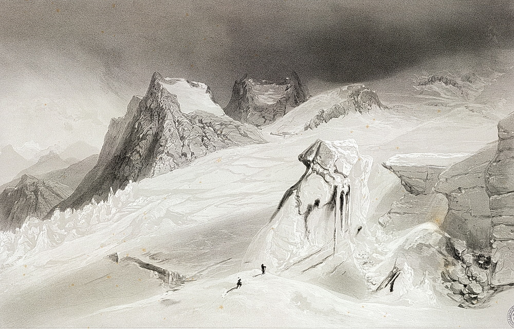 Sabatier – « Sommet du glacier de La Grave »
