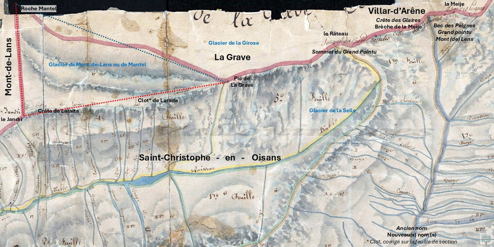 Tableau d’assemblage de Saint-Christophe