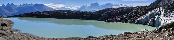 Massif des Grandes Rousses - Lac et Glacier des Quirlies