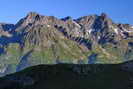 Massif des Grandes Rousses - Vues sur le massif de Belledonne