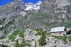 Le Lauvitel - Cabanes des Selles (1521 m) - Le Rochail (3022 m)