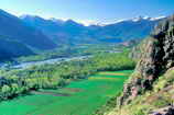 Rame - Vallée de la Durance vers l'aval vue de la Poua