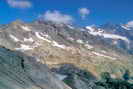 Vallon du Fournel - Col de l'Aup Martin (2761 m) - Vue sur le massif des Ecrins