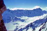 Vallon du Fournel  vu depuis le Col des Queyrettes (3135 m) (février 2000) 