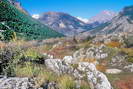La Roche-de-Rame - Le 'serre' rocheux séparant le Lac de la Durance