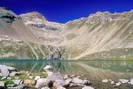 Lac Palluel (2472 m) et Grand Pinier (3117 m)