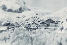 Pallon sous la neige, dans les années 1920 - 1930