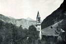 Vallée de Freissinières - Les Viollins (1285 m) - Clocher du temple (XIXe siècle)