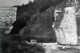 Saint-Martin-de-Queyrières - Le Pont Roux, après sa destruction dans la nuit du 14 août 1944