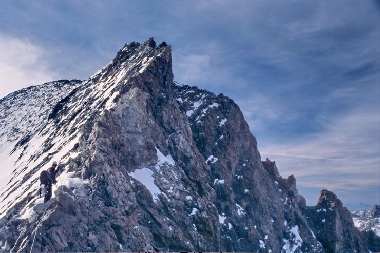 Barre des crins (4102 m) - Monte au Pic Lory (4088 m)