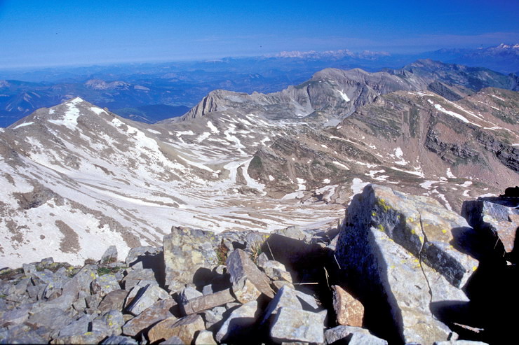 Tte de l'Estrop (2961 m) - Col de Vautreuil (2582 m) et Roche Close (2739 m)
