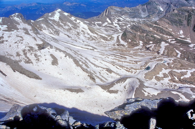 Tte de l'Estrop (2961 m) - Col de Vautreuil (2582 m) - Glacier de la Blanche