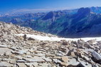 Tte de l'Estrop (2961 m) - Massif de Parpaillon (2988 m) - Grande Solane (2909 m)