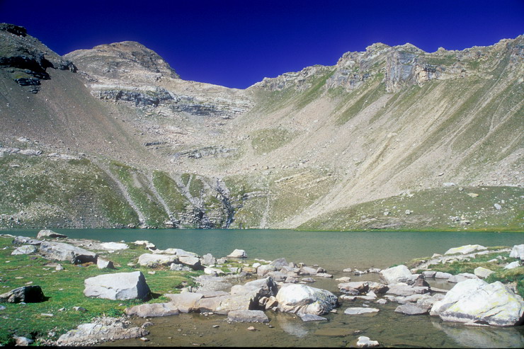 Lac Palluel (2472 m) - Grand Pinier (3117 m)