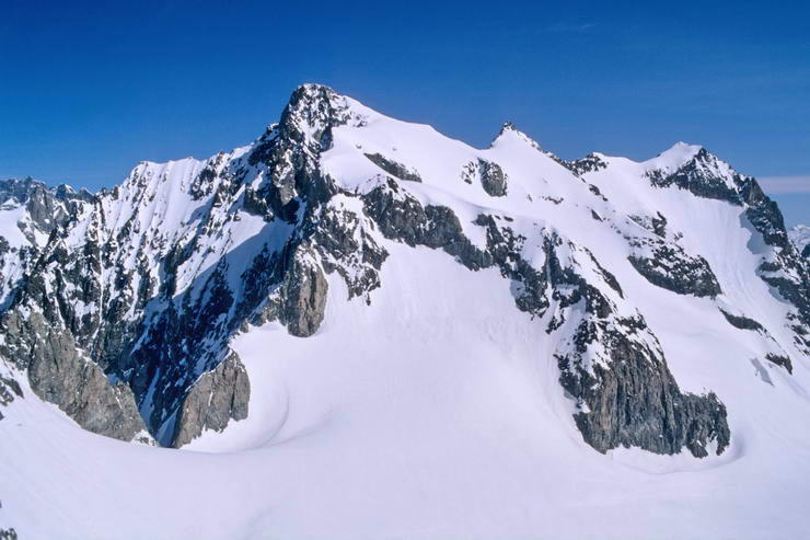 Ski en crins - Col des crins (3367 m) - Roche Faurio (3730 m)