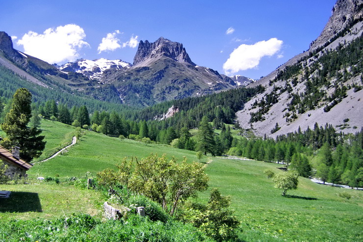 Valle troite - Les Serres (1800 m) - Mont Thabor (3178 m) et Grand Sru (2888 m)